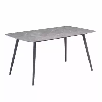 Lacovo Dining Table - Grey Ceramic